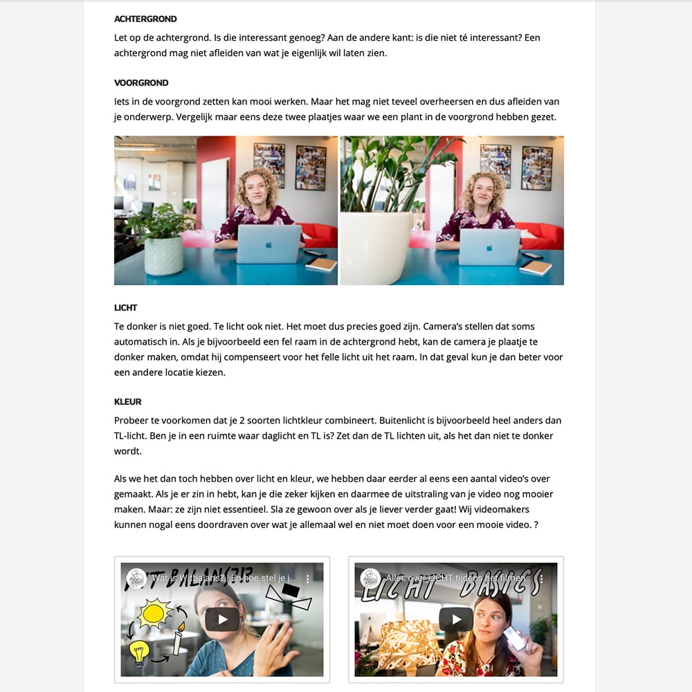 Cursus 'Crowdfunding video maken' - Afbeelding 3