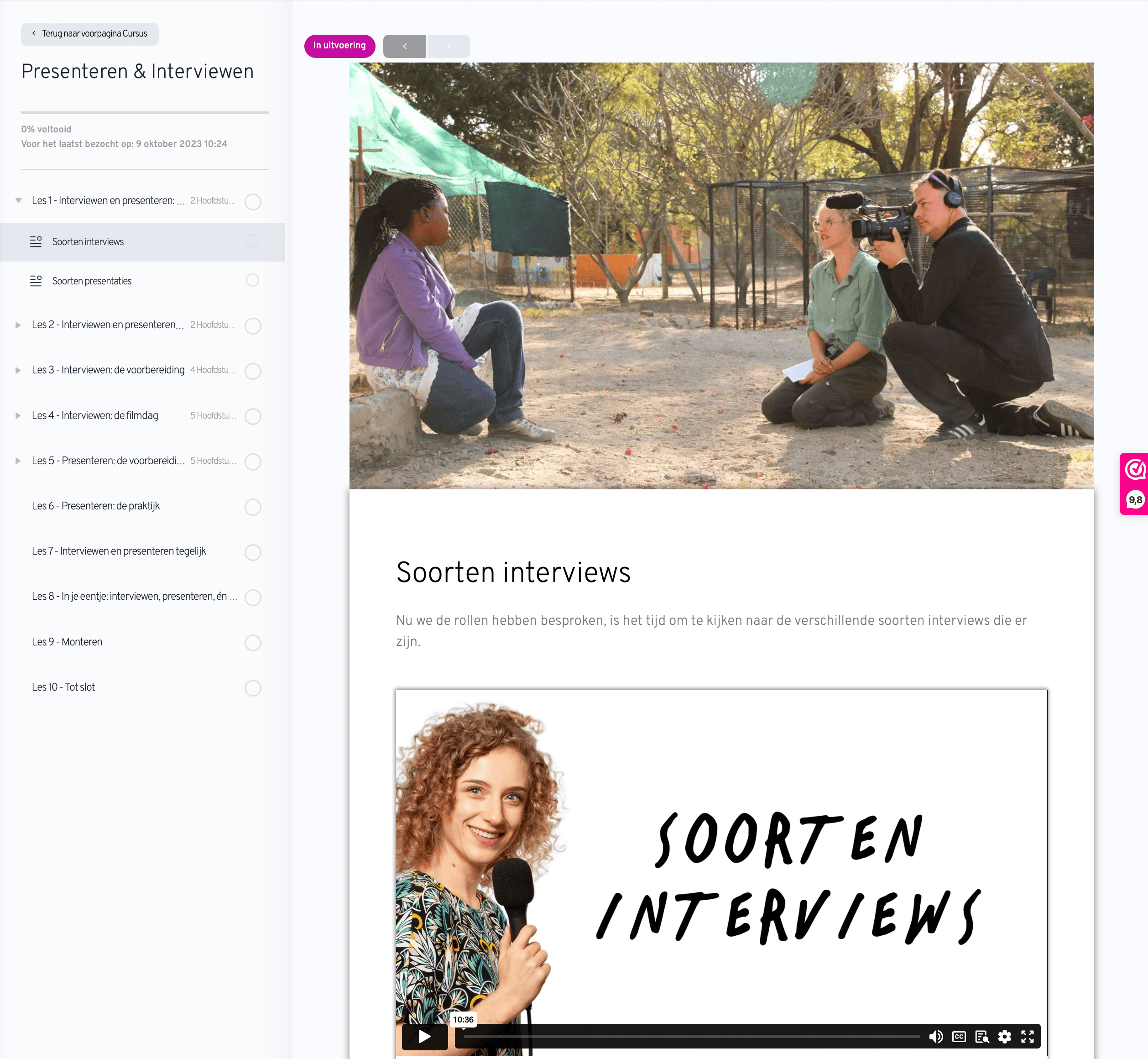 Cursus 'Presenteren en interviewen' - Afbeelding 2
